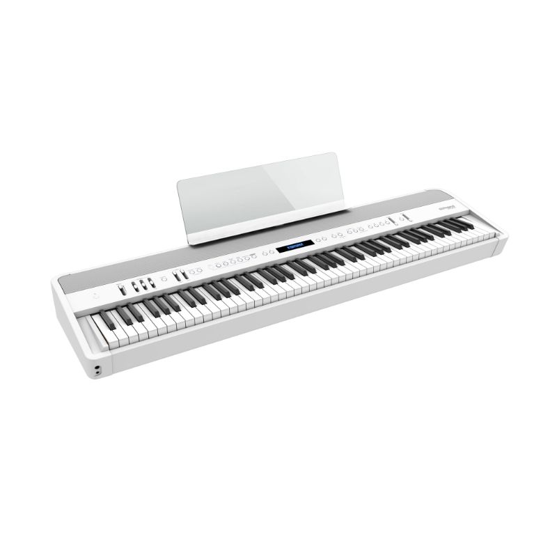 Roland FP90XBK Weighted Key Digital Piano - White