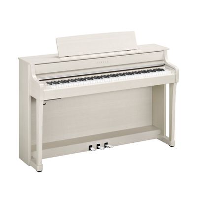 Yamaha Clavinova CLP-845 Console Digital Piano with Bench - White Birch