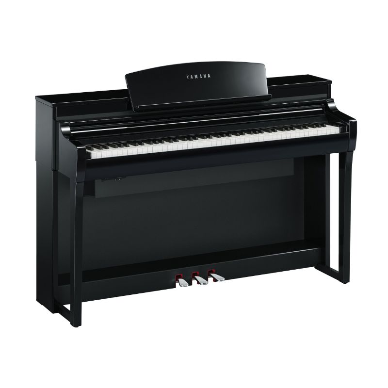 Yamaha Clavinova CSP-275 Smart Piano with Bench - Polished Ebony