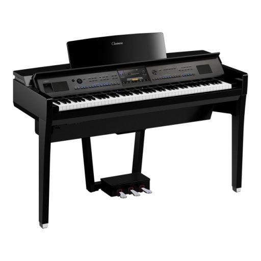 Yamaha Clavinova CVP-909PE Digital Upgright Piano - Polished Ebony