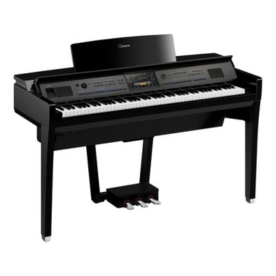 Yamaha Clavinova CVP-909PE Digital Upgright Piano - Polished Ebony