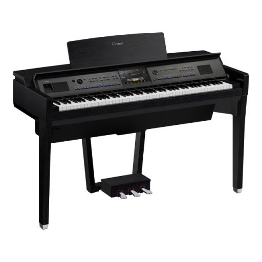 Yamaha Clavinova CVP909B Digital Upgright Piano - Matte Black