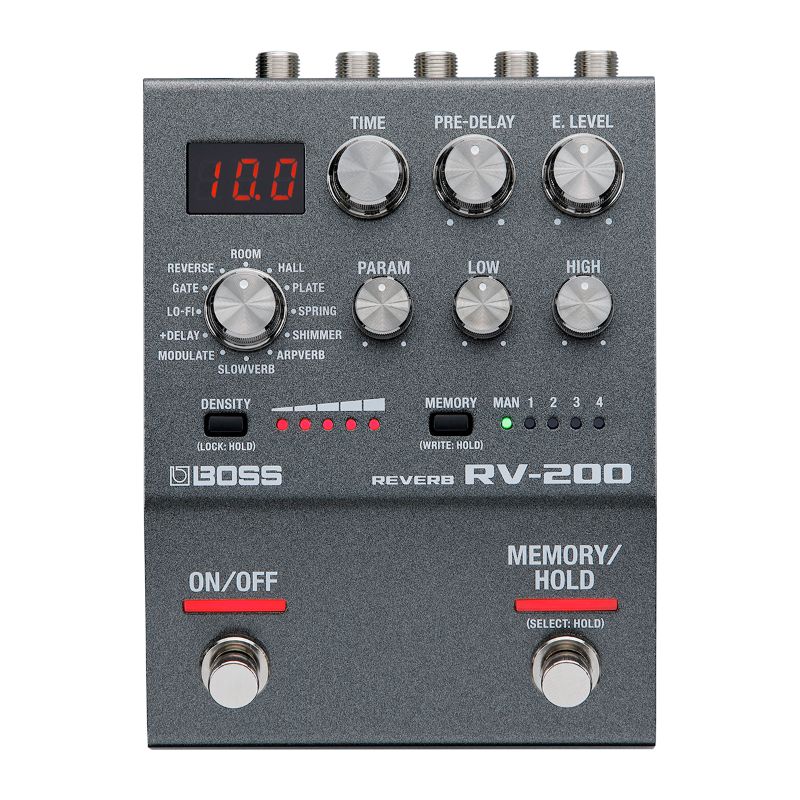 BOSS RV-200 Reverb Pedal