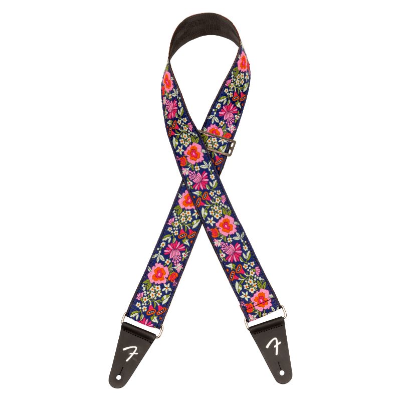 Fender Mosaic Guitar Strap - Red, 2&quot;