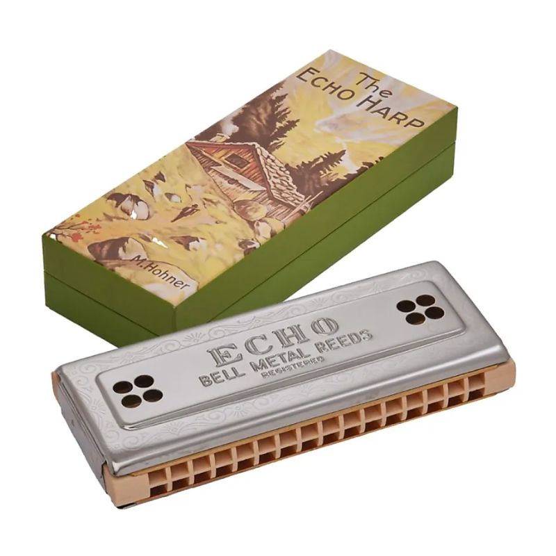 Hohner Echo Harp 2x32 Harmonica - Key of C/G
