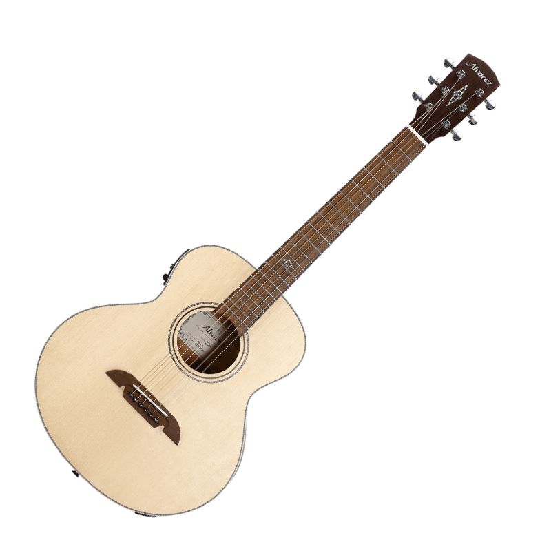 Alvarez Artist Series Little Jumbo Acoustic-Electric Guitar - Natural with Bag