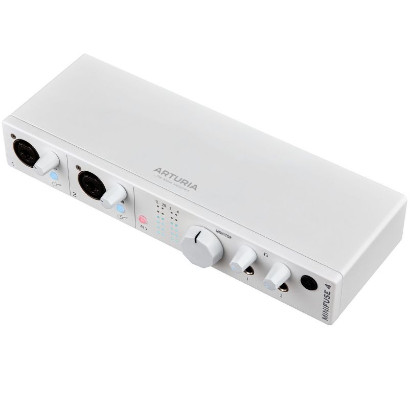 Arturia MiniFuse 4 USB-C Audio Interface - White