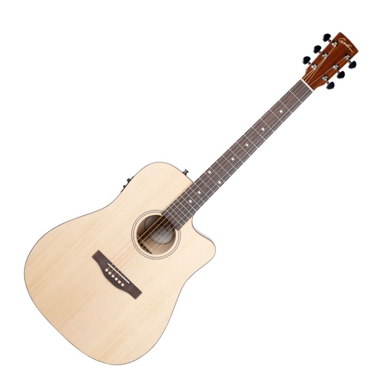 Godin Metropolis Cutaway Acoustic-Electric Guitar - Natural with Gig Bag