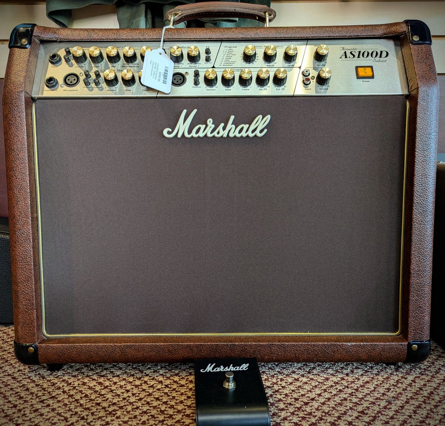 CONSIGN Marshall AS100D - 2x50w 4 Channel Acoustic Amp