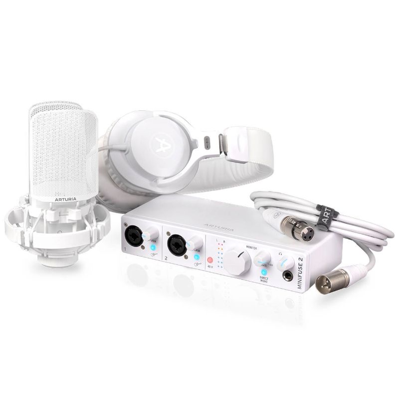 Arturi MiniFuse 2 Recording Pack - White