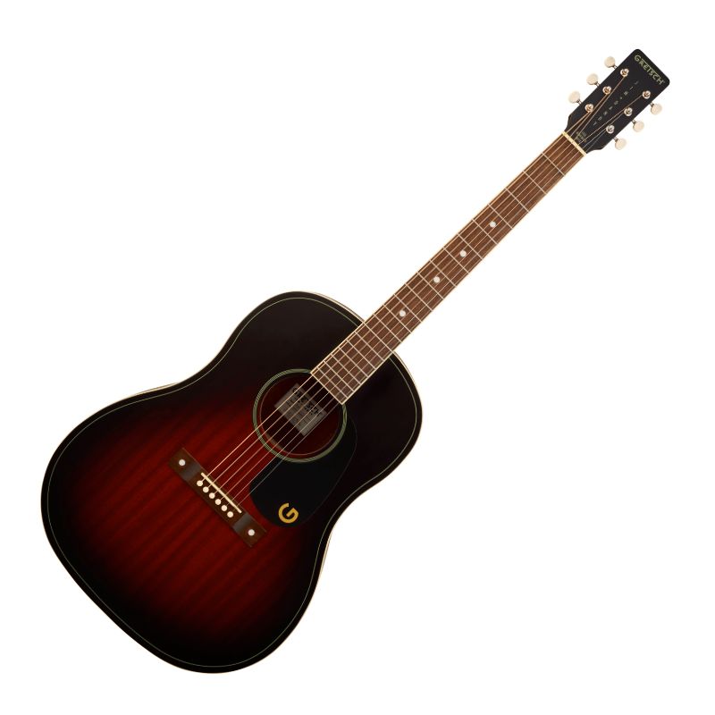 Gretsch Jim Dandy Dreadnought Acoustic Guitar - Deep Cherry Burst