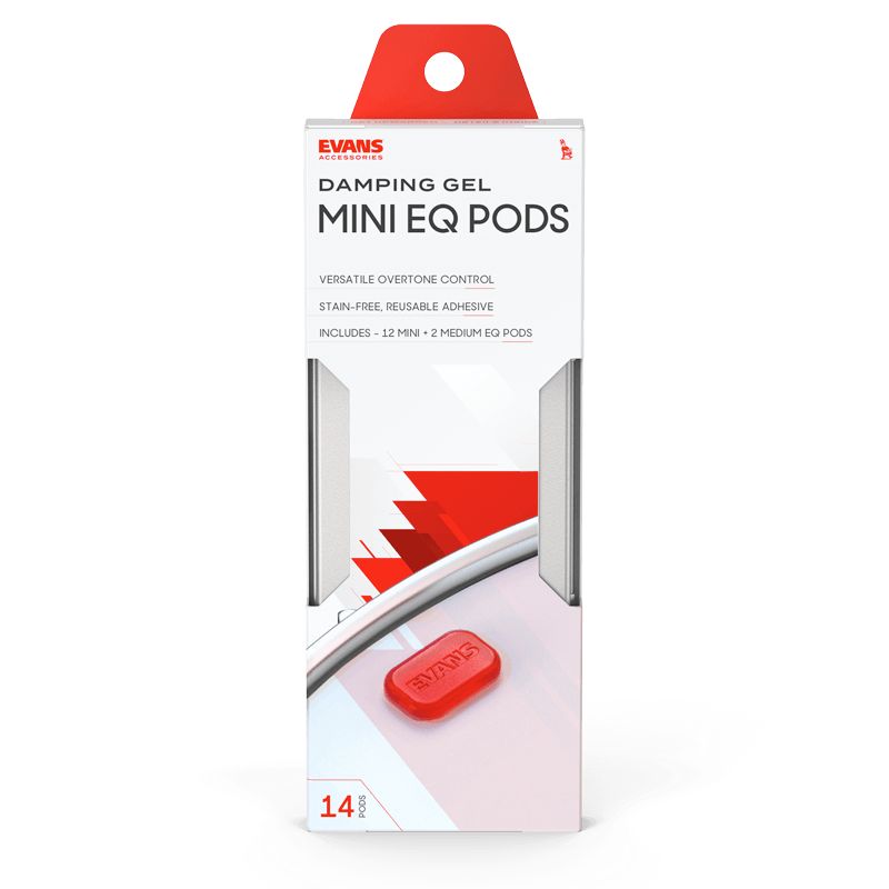 Evans EQ Pods Damper Gels - Mini, 14-pack