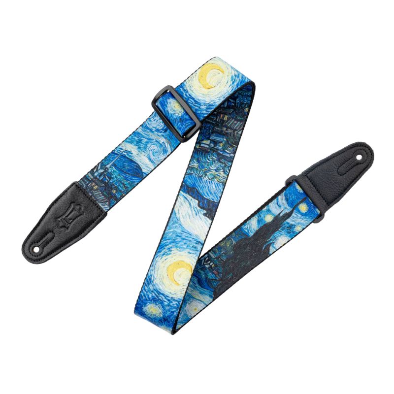 Levy&#39;s Masterpiece Guitar Strap - Starry Night