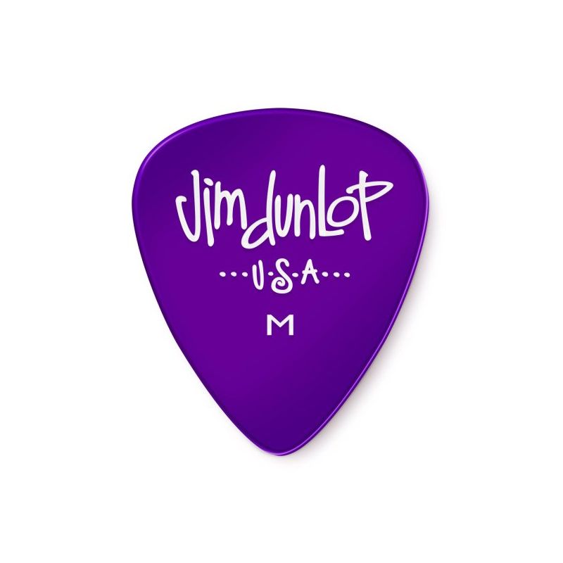 Dunlop Gels Guitar Picks Purple Medium (12-pack)