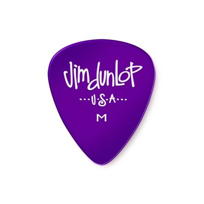 Dunlop Gels Guitar Picks Purple Medium (12-pack)
