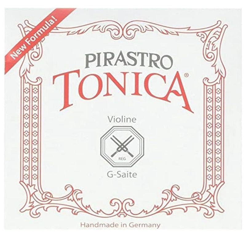 Pirastro Tonica Violin String Set - 4/4 Size Ball-end E