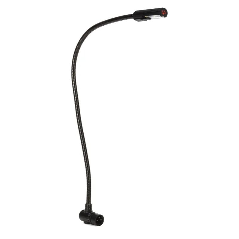 LittLite 18XR-LED 18-inch Gooseneck LED Lamp with Right-angled 3-pin XLR Connector