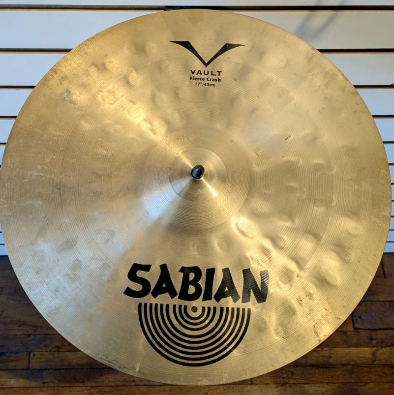 CONSIGN Sabian 17&quot; Vault JoJo Mayer Fierce Crash Cymbal