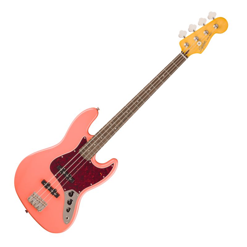 Squier Classic Vibe &#39;60s Jazz Bass - Tahitian Coral