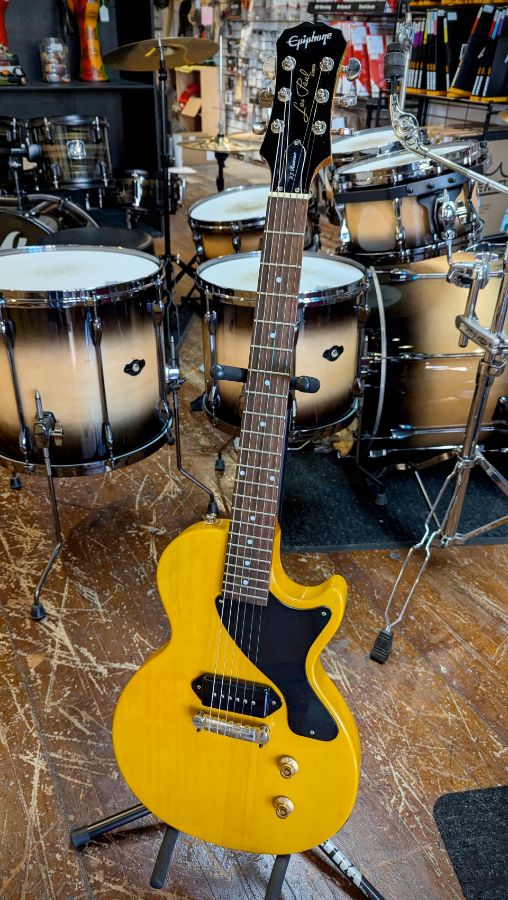 CONSIGN Epiphone &#39;57 Les Paul Junior Reissue with Case - TV Yellow