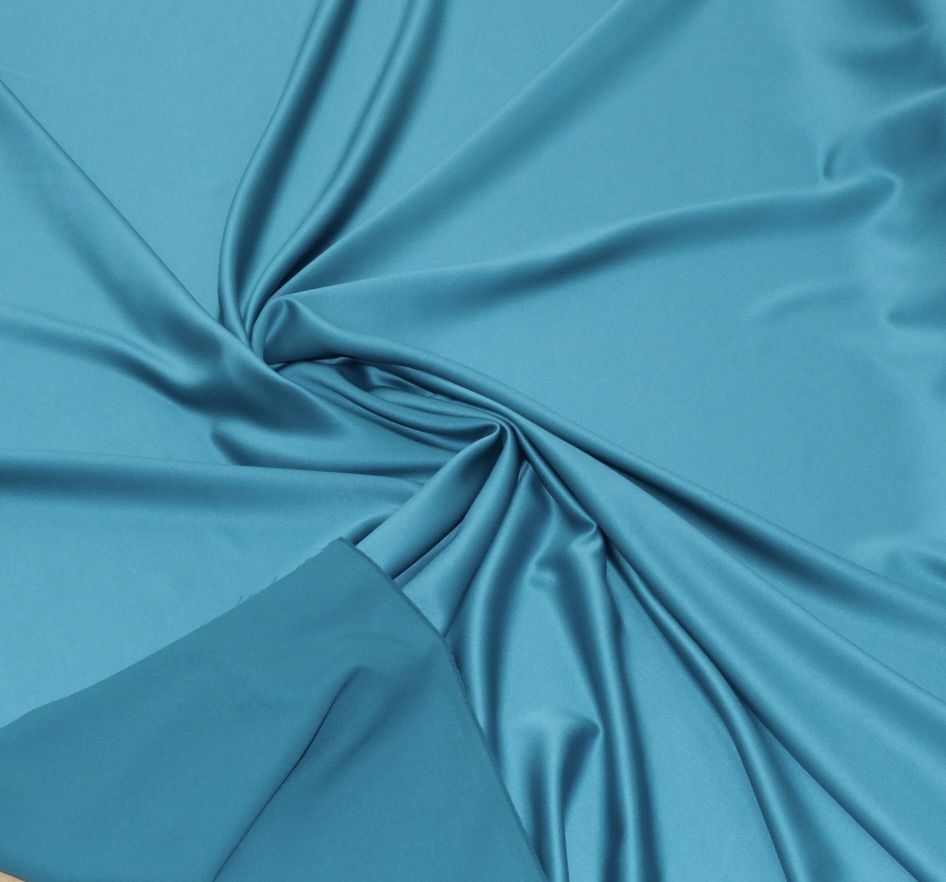 [ 24113 ] Satin Maroccan N/S 147g-145-Harbour Blue-24 per Meter