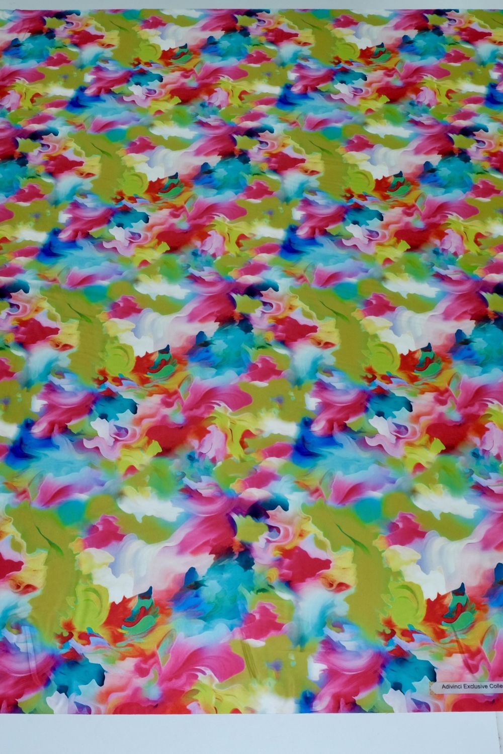 Armani Silk DigiPrint-per m-150-1-Pink Green