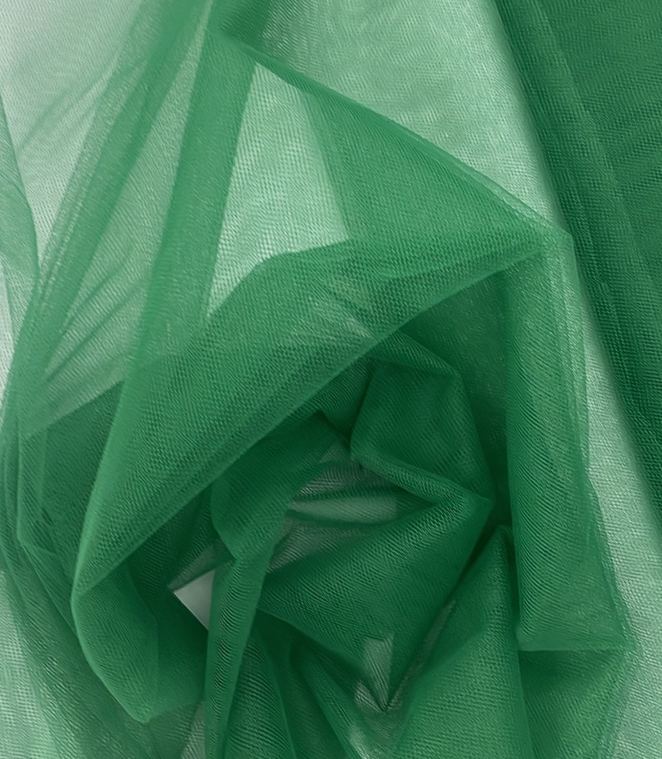 Tulle [ TS-KF-FF9-101 ] Tulle Soft Forest green 137cm per Meter