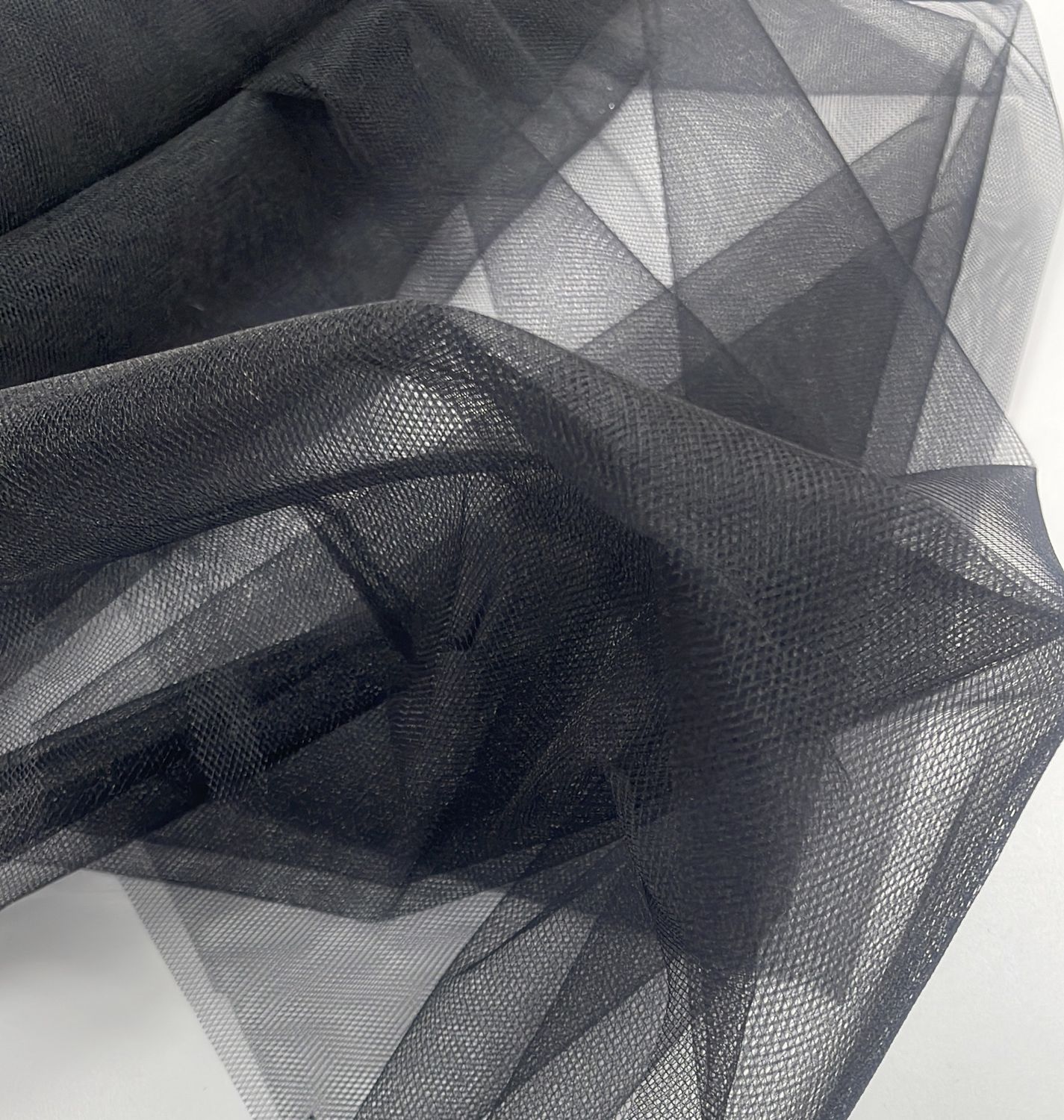 Tulle [ TUS-PO-39 ] Tulle Shining 150W - Black per Meter