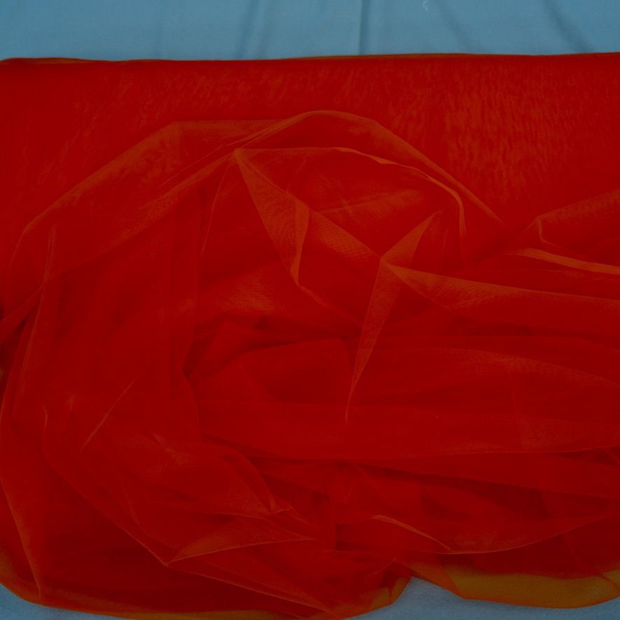 Tulle [ 25286 ] Swiss Tulle-3000-20-Orange per Meter