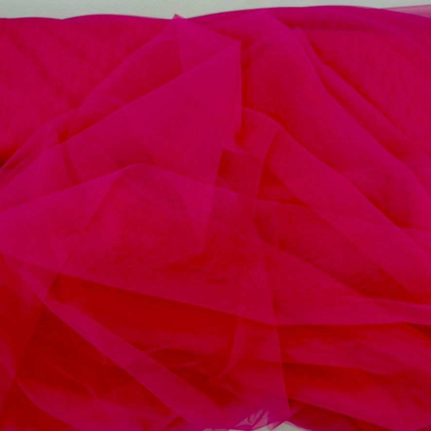 Tulle [ 25280 ] Swiss Tulle-3000-06-Cerise Pink per Meter