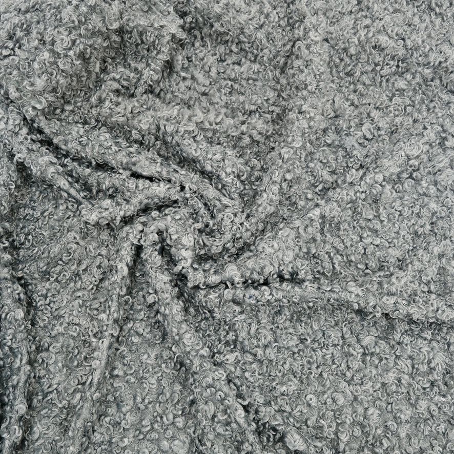 Faux Fur [ CFU-KN-2116-225 ] CurluFurr-150cm-650gr-GREY per Meter
