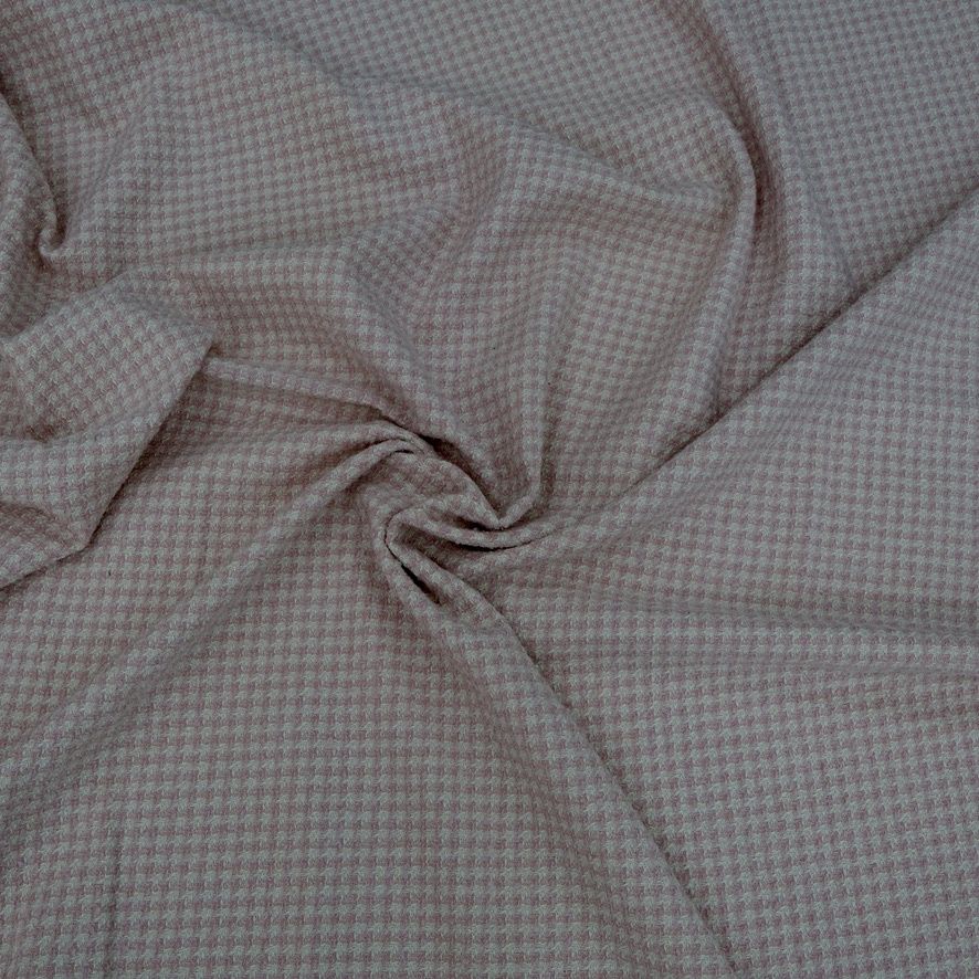 [ 24974 ] Boucle Houndstooth-GZ-39790-150-PInk-04 per Meter
