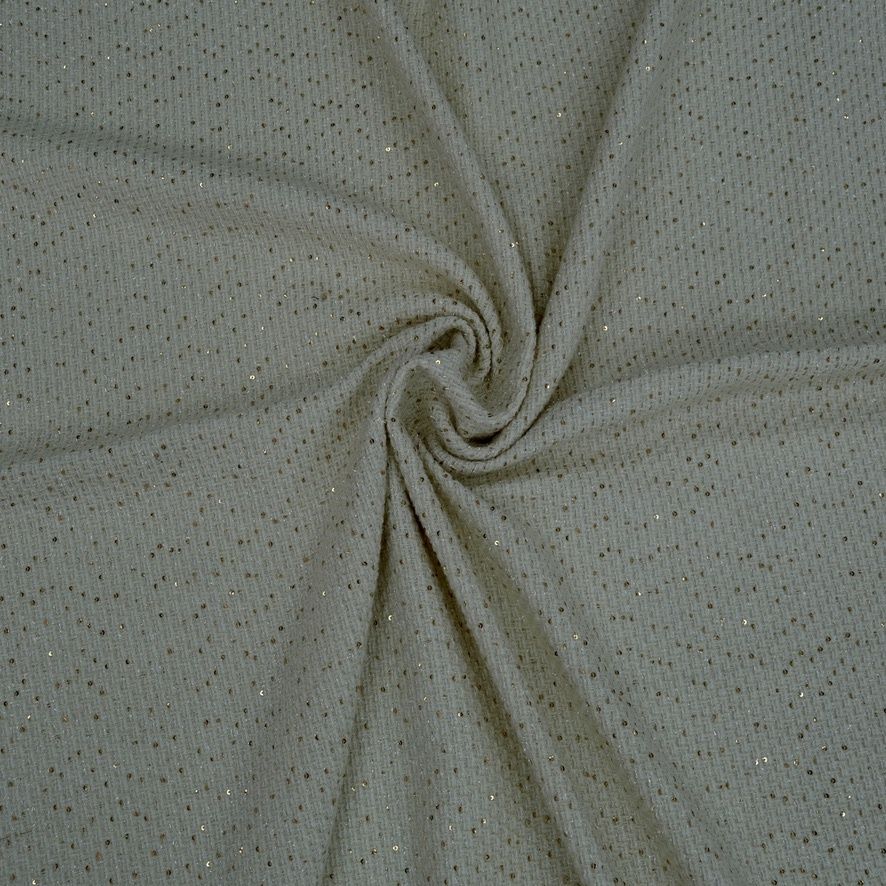 Sequins [ 24958 ] Boucle Manelli Sequence-GZ-39793-150-Cream-01 per Meter