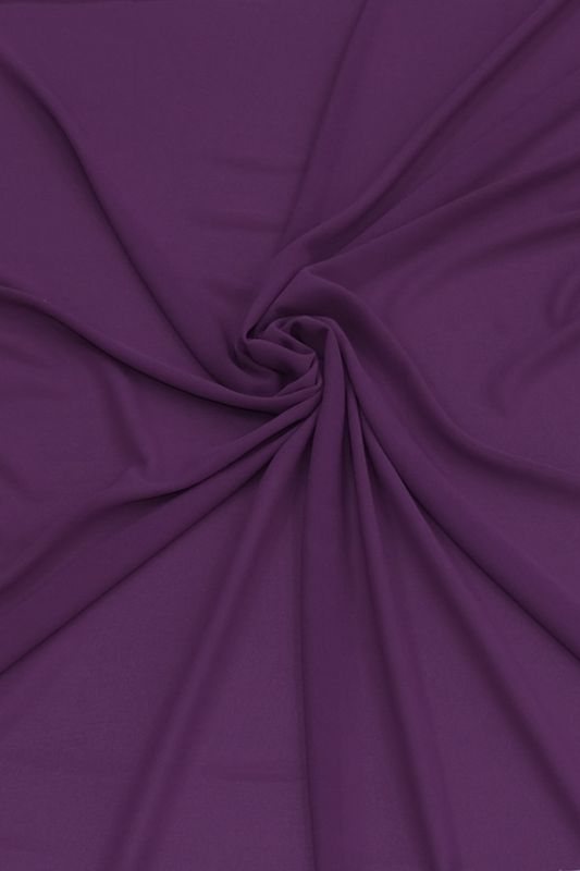 Black Double Georgette Primadonna main image 1