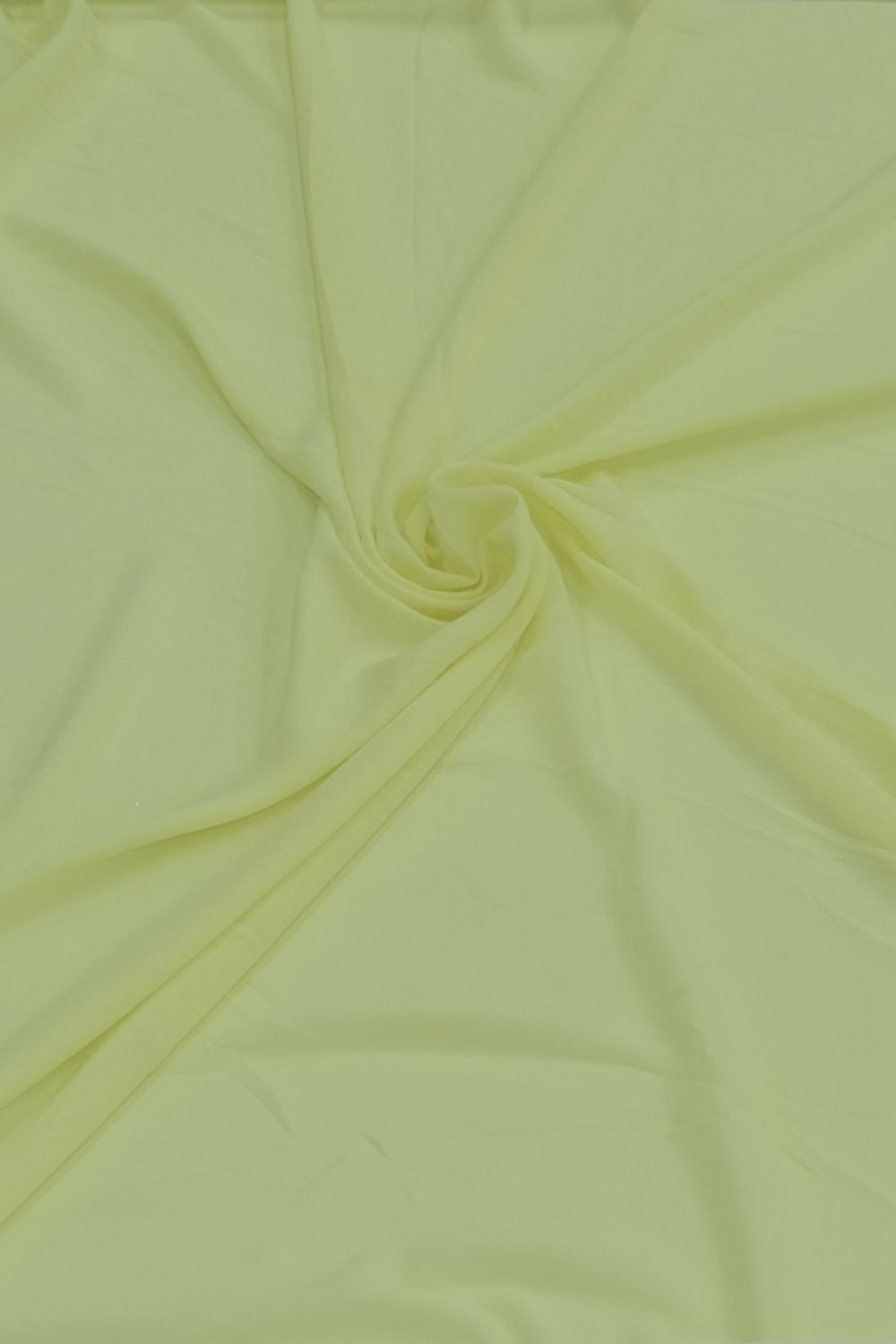 [ GD-G12A115-45 ] GEORGETTE DOUBLE 150CM -YELLOW per Meter
