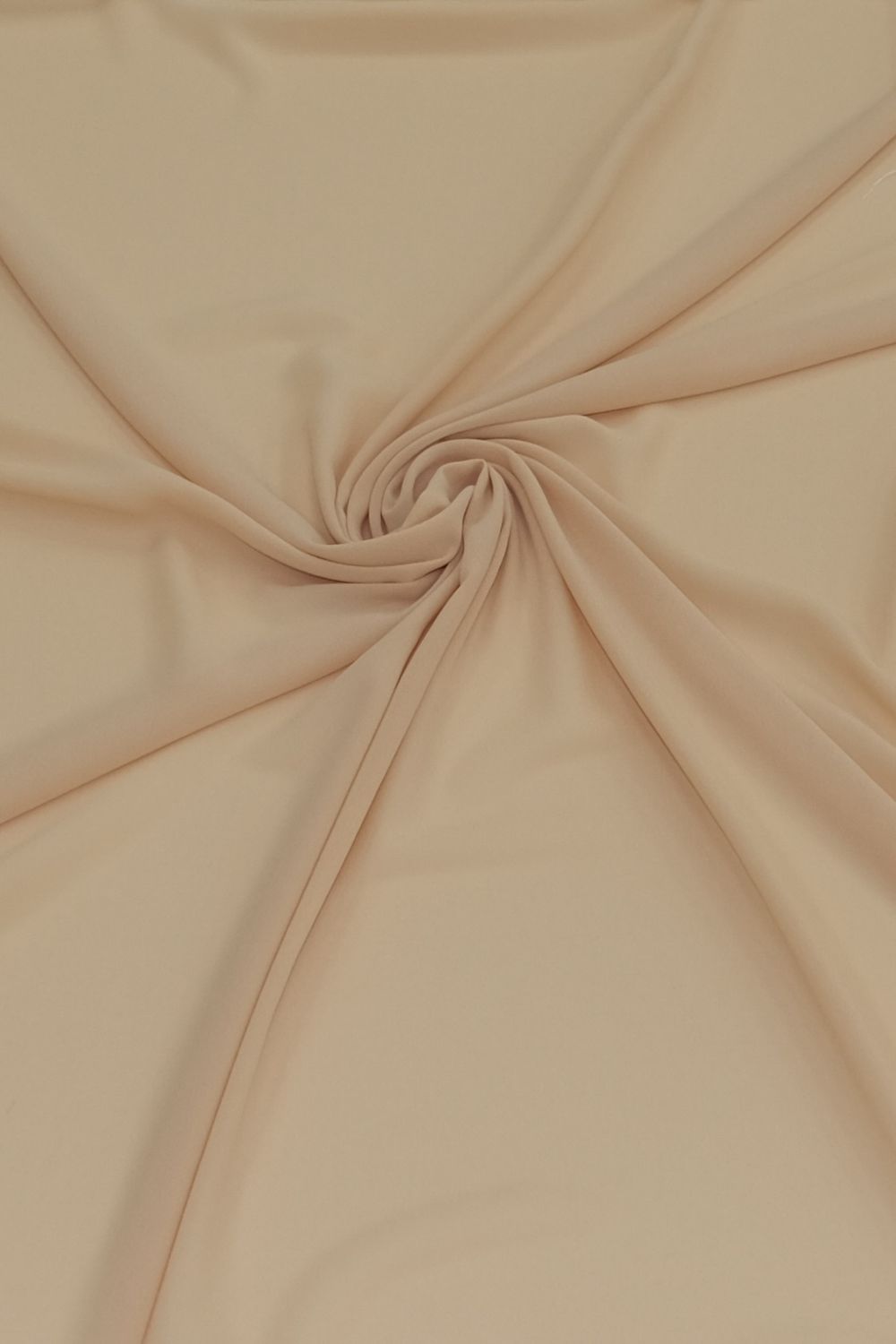 [ GED-LO-RLT10-4 ] GeorgetteDELUX-150cm-FAWN per Meter