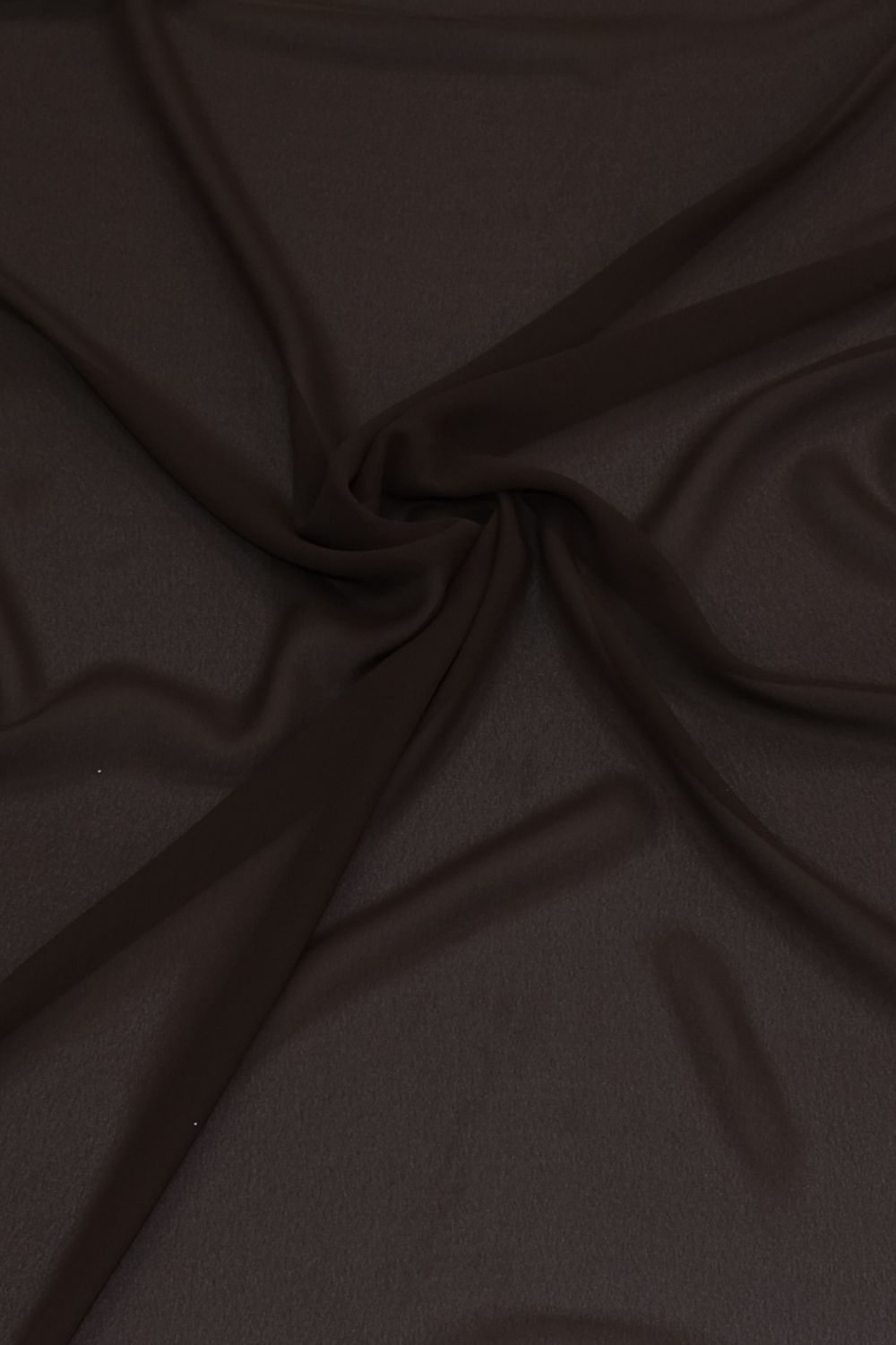 [ GD-VE-FEB05-87 ] Georgette Dobby 150 - Chocolate per Meter