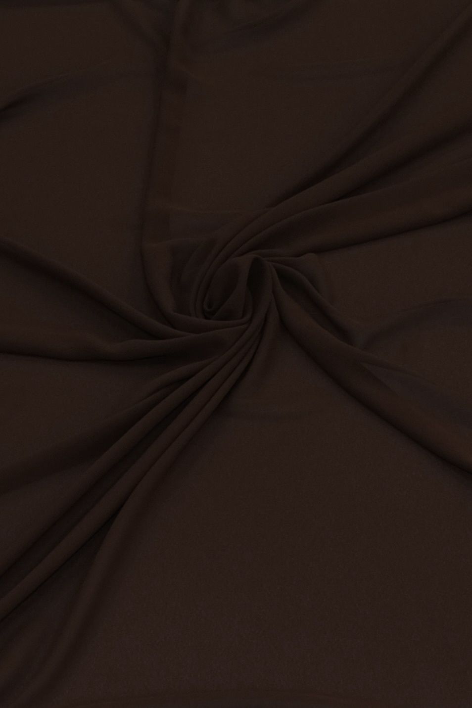 [ GD-G12A115-67 ] GEORGETTE DOUBLE 150CM -BROWN per Meter