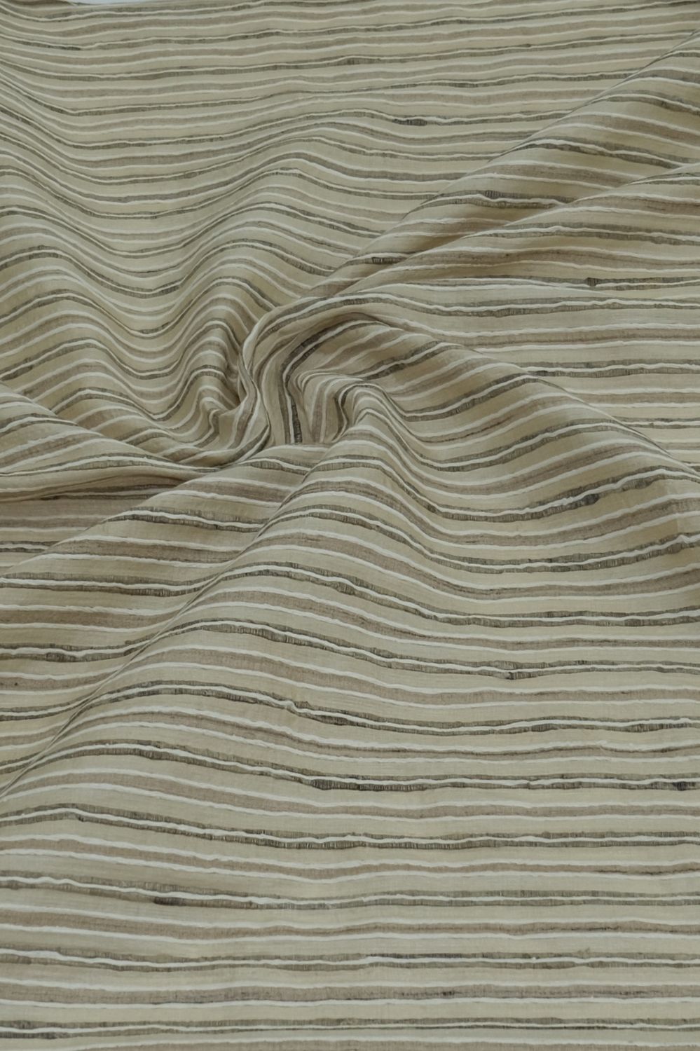 Silk [ SR-PR9028-01 ] Silk Raw Railraoded Small 145 Natural per Meter