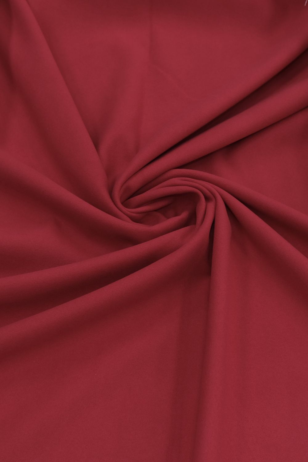 Wool [ 16268 ] Wool Melton Blend/150/390g/Cerise per Meter