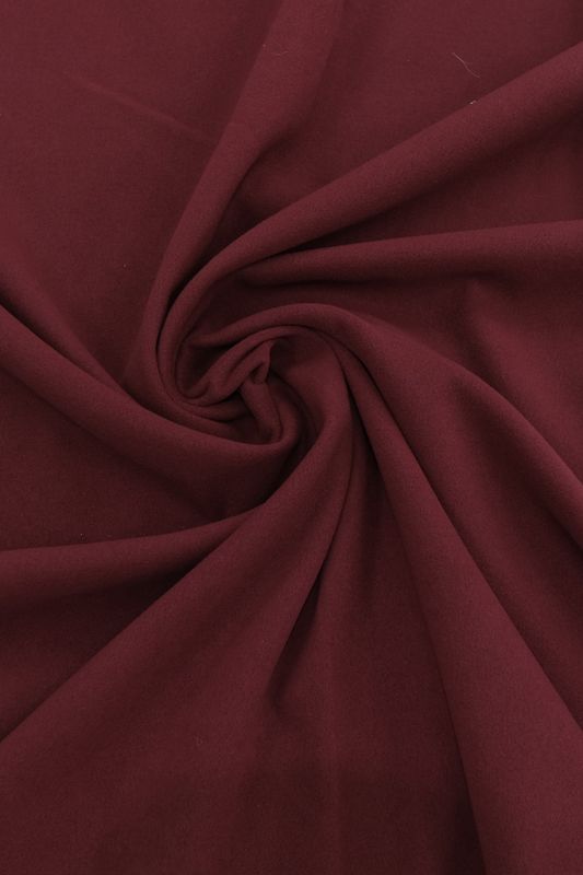 Wool [ 16266 ] Wool Melton Blend/150/340g/Maroon per Meter