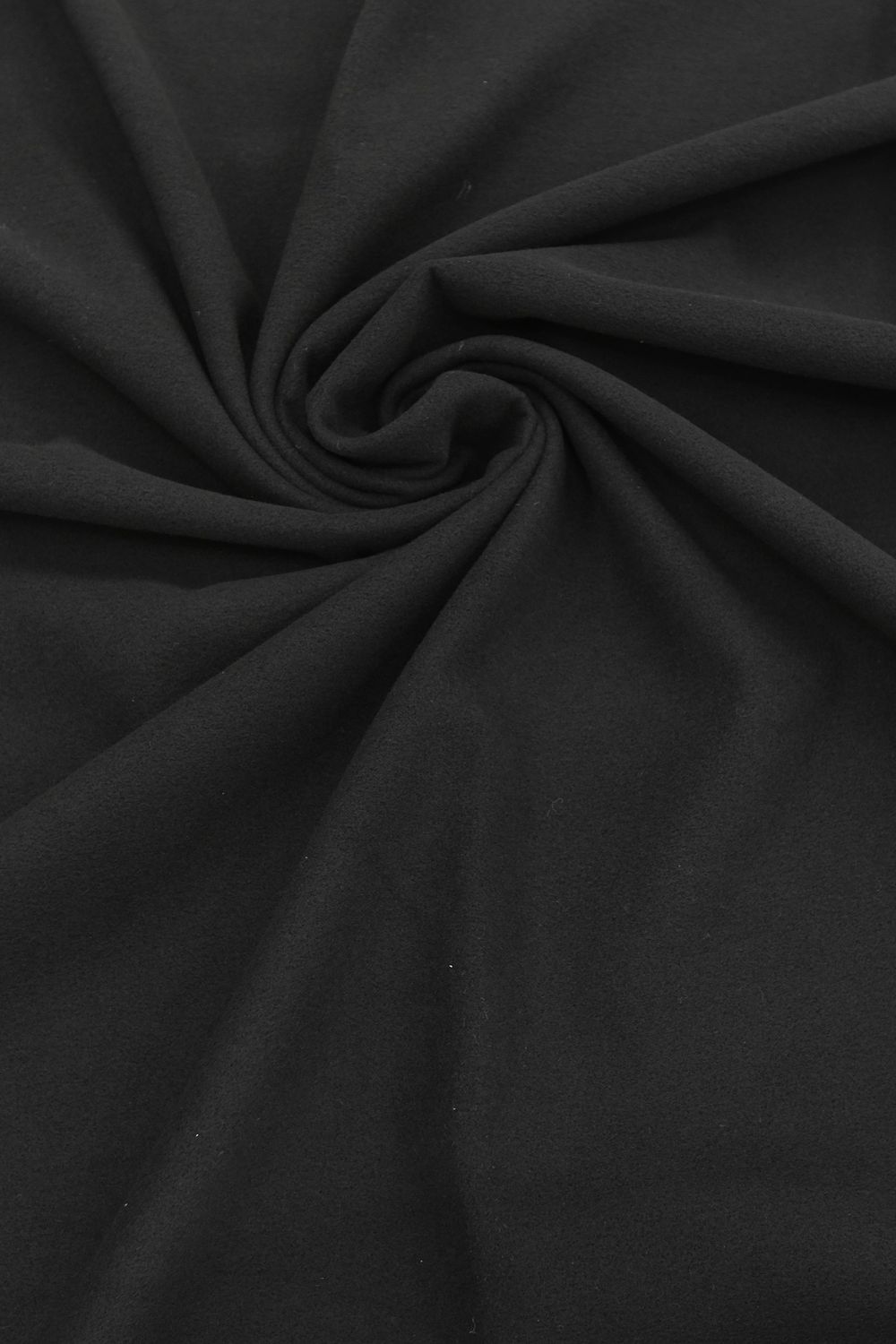 Wool [ 24934 ] Melton-150-07-Black per Meter
