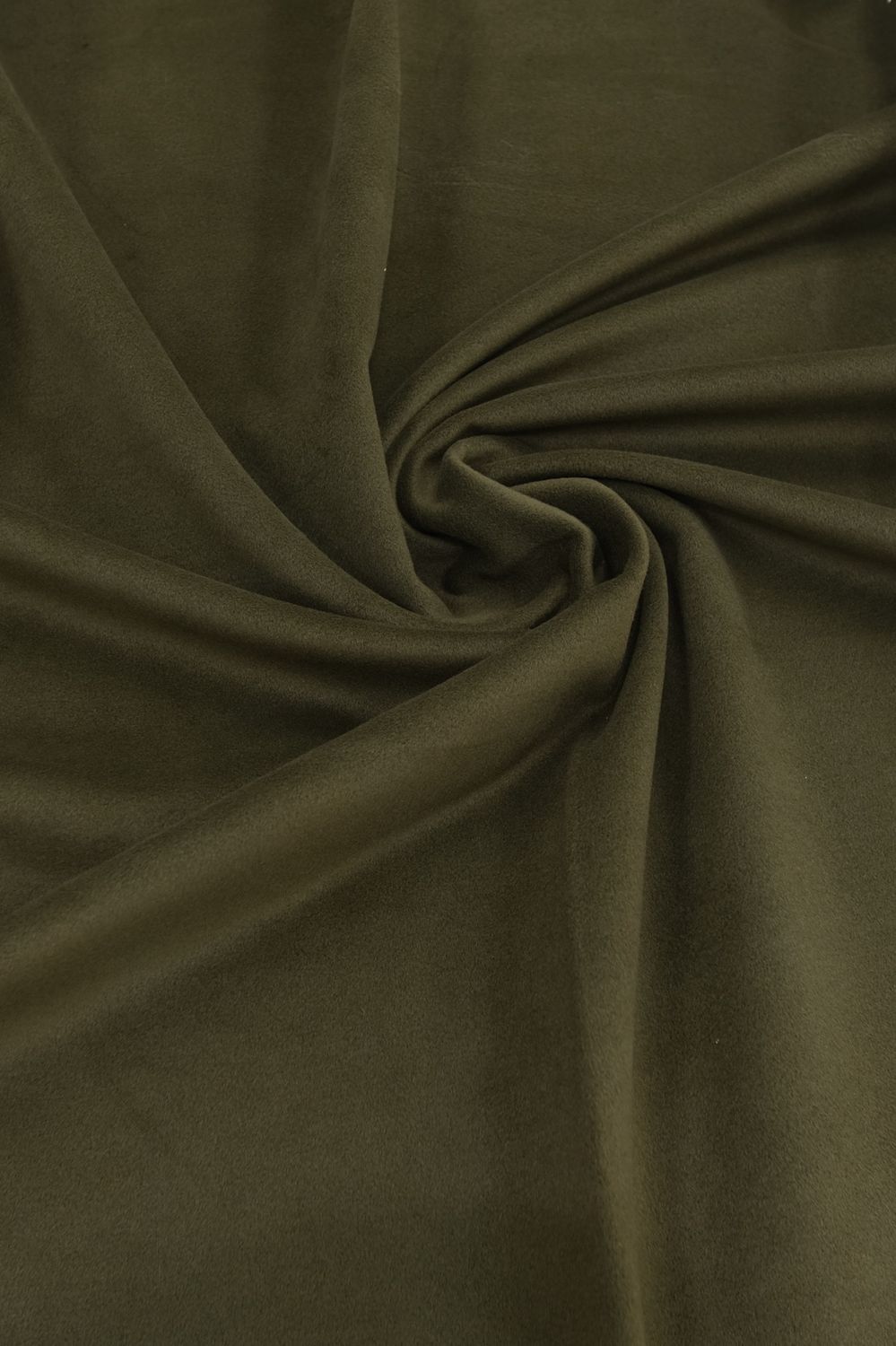 [ 19178 ] Viscose Blend Plain Dyed/150cm/5g/OLIVE per Meter