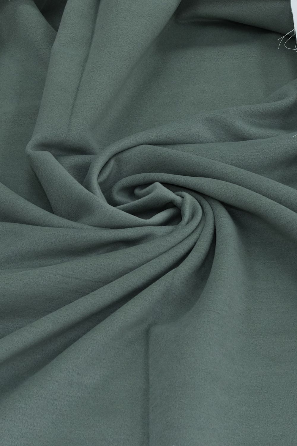 [ 19175 ] Viscose Blend Plain Dyed/150cm/5g/KHAKI per Meter