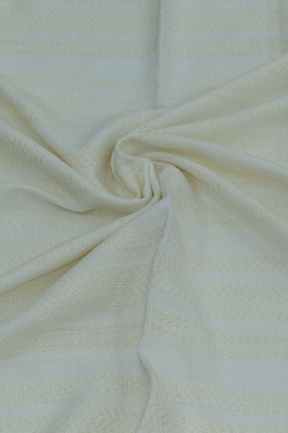 Wool [ WOA-MI-0273-10 ] Wool37Acr61Poa2%145cm-CREAM per Meter