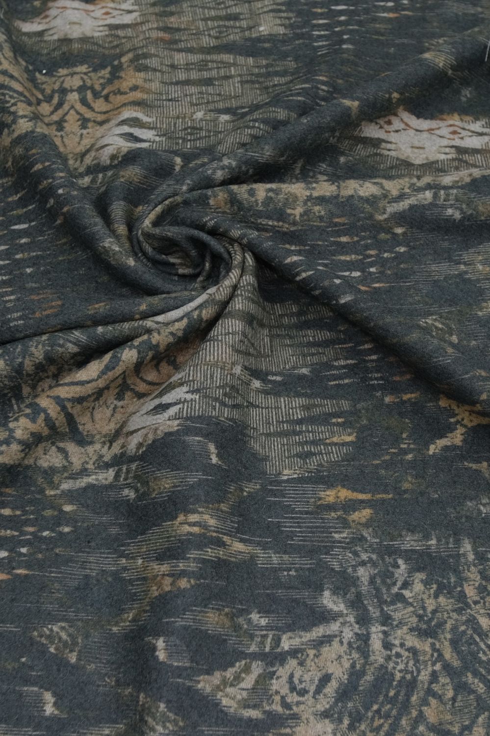 Wool [ WO-MI-4257-3 ] WOOL-ACRILIC-AC50PO25WO20OT5-150-GREEN per Meter
