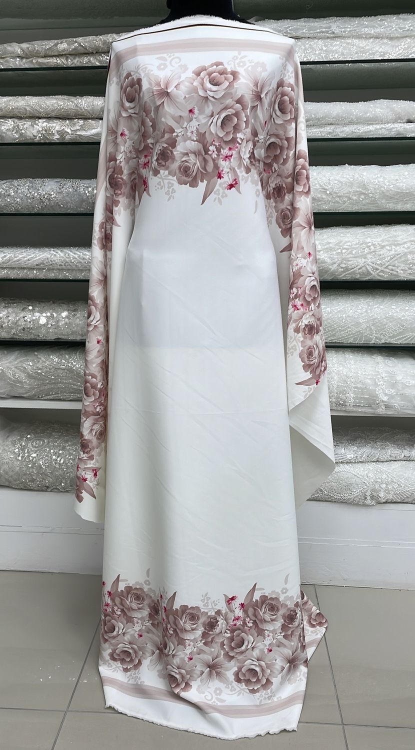Scuba [ 19185 ] Knit Scuba Printed/150cm/5g/BLUSH per Meter