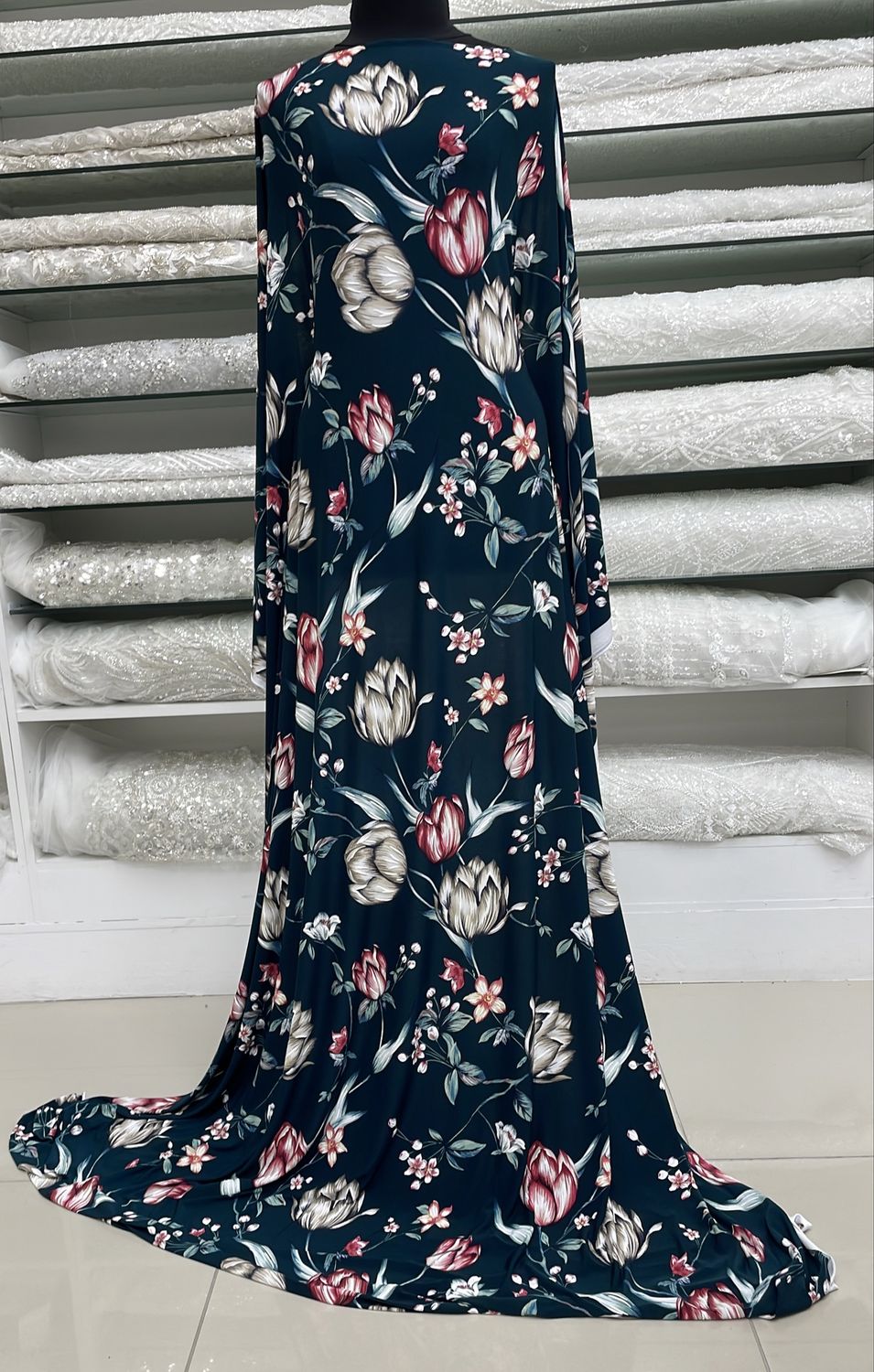 Bon Bon [ 23838 ] Ity BonBon Puff Print Korea-P3290-150-05-BOTTLE GR per Meter