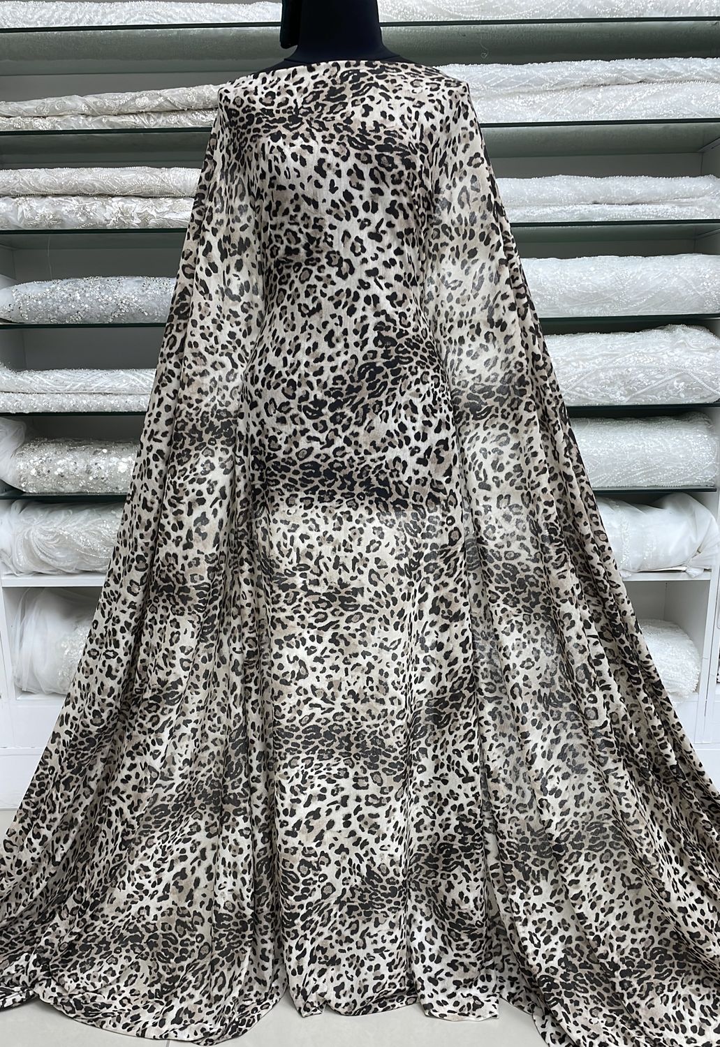 Knit [ 14909 ] Knit Printed/140cm/5g/Animal per Meter