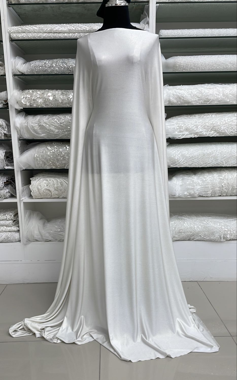 Knit [ 25051 ] Knit Cosmopolitan Foil-GZ-39784-137-White Gold-09 per Meter